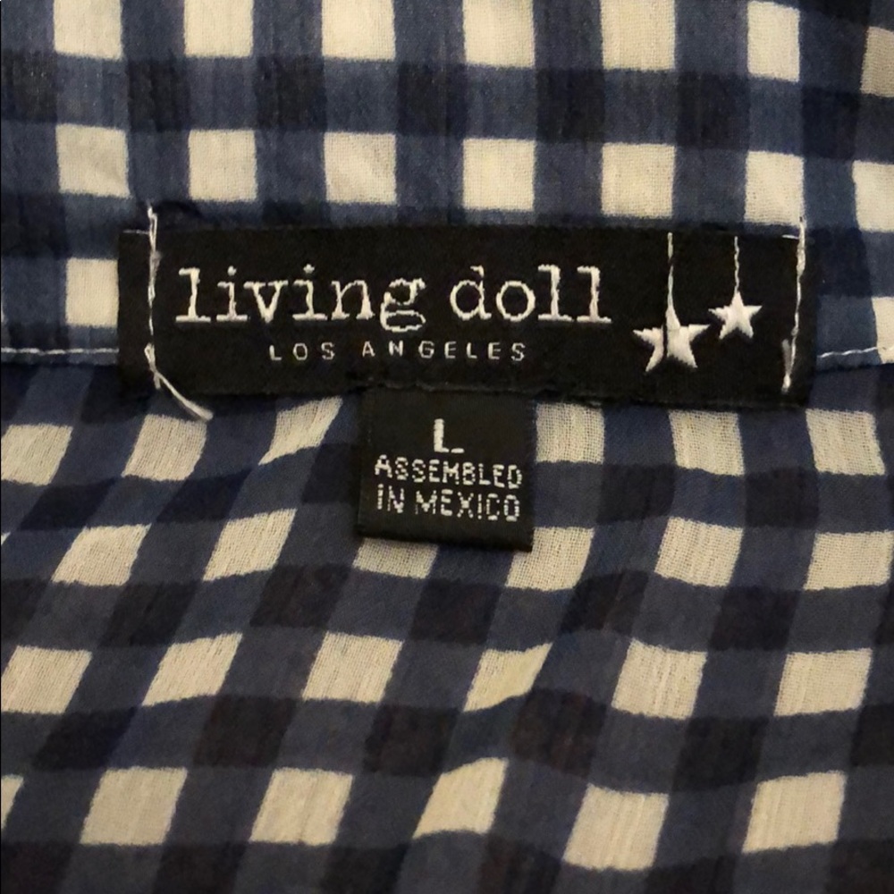 Plaid Blouse - Picture 2 of 3